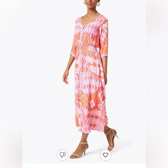 Walker & Wade Kelsey Dress in Flamingo - Picture 10 of 15